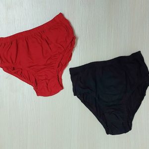 شورتکس شورت بهداشتی رنگ قرمز و مشکی سایز دوایکس لارج