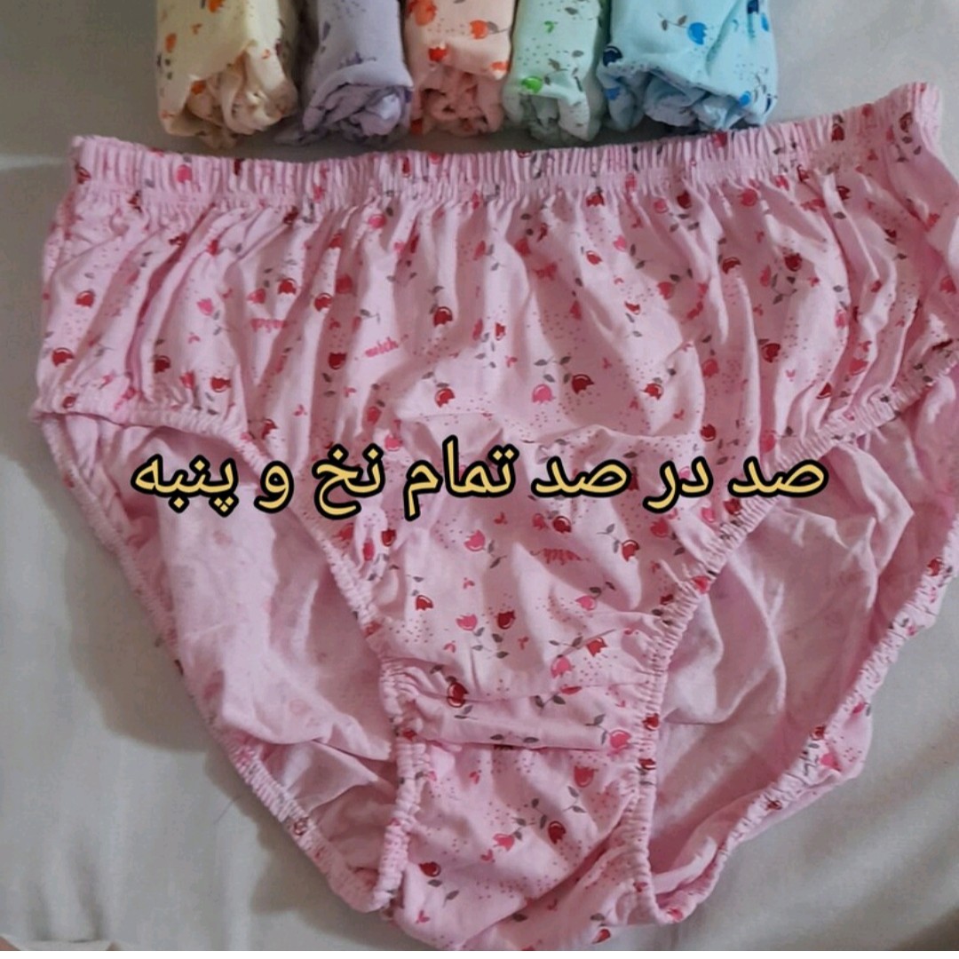 پک 3 عددی شورت نخی زنانه سایز بزرگ 5 ایکس لارج شورت نخی لیفه ای