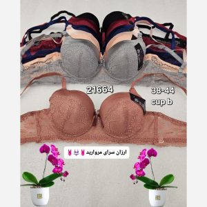 سوتین اسفنجی فنردار درجه یک (کاپ b)
