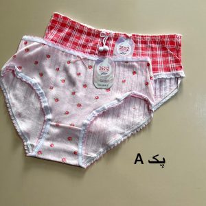 شورت زنانه عروسکی پک2عددی سایز 38 تا 42 تخفیفی