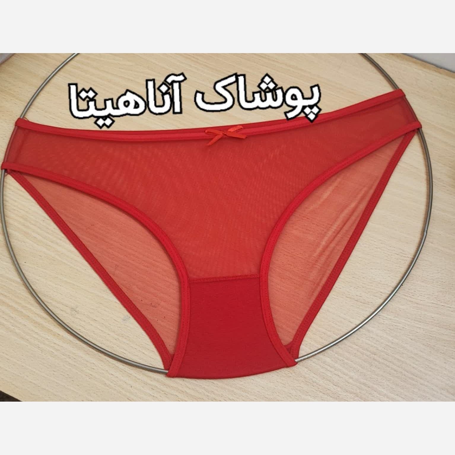 شورت تمام توری بدن نما ایکس لارج (شیشه ای)