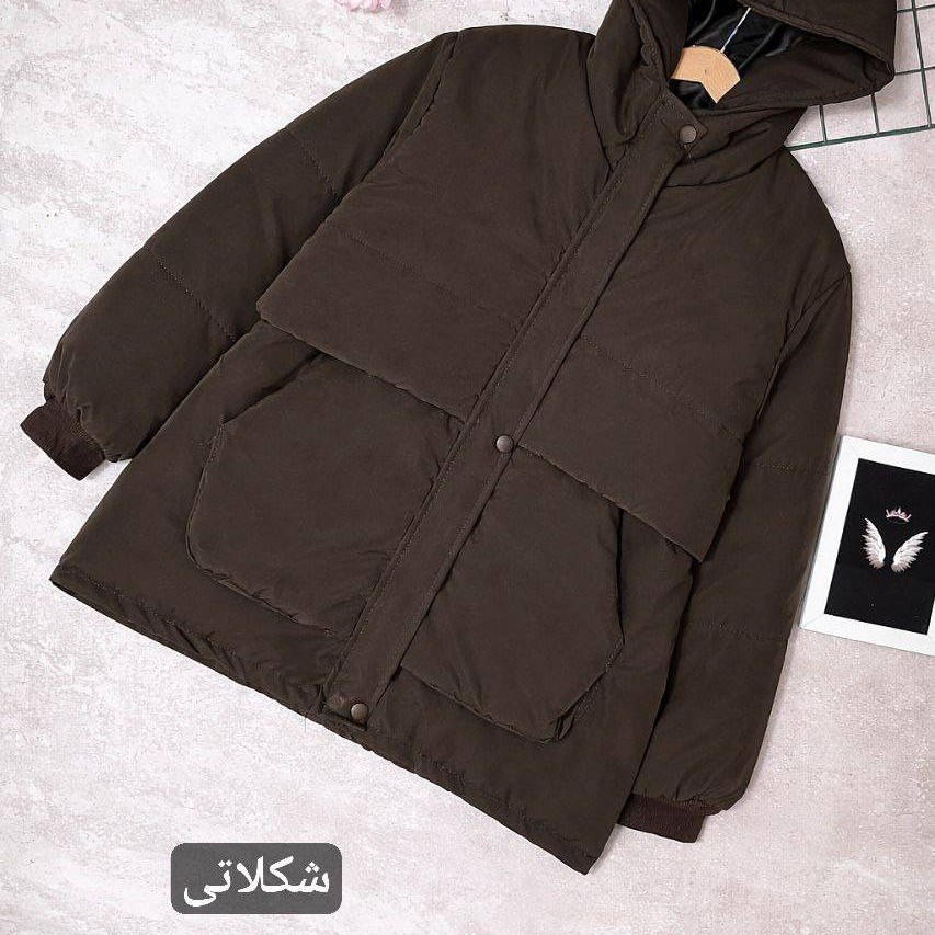 کاپشن زنانه کتان تی سی آستر دار کاپشن بلند زنانه کاپشن ضخیم ارسال رایگان