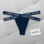 شورت ضربدری آبی love xo