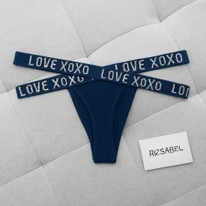 شورت ضربدری آبی love xo