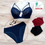 ست سوتین و شورت گیپوری،ست شورت و سوتین فنردار،سوتین هارنس دار گیپور