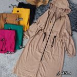 مانتو بارونی زنانه اسپرت بلند سایز 38 تا50