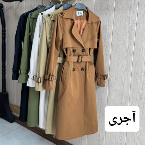 مانتو بارانی بلند آستردار کتان زارا بارونی سایزبزرگ 40تا50