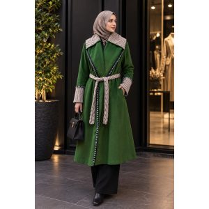 پالتو خاص با چند مدل یقه و کلاه وارداتی