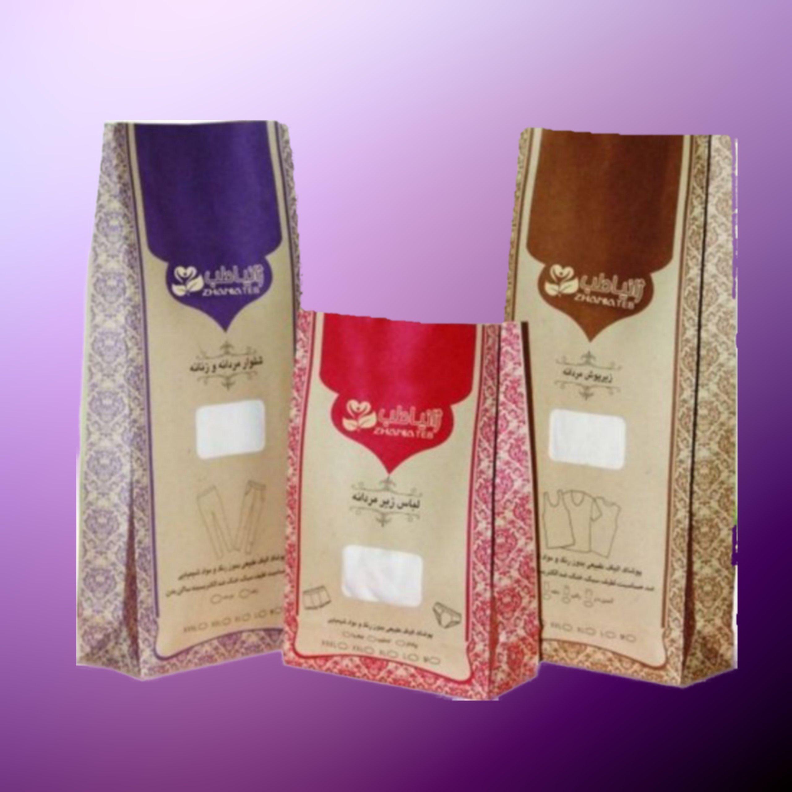 لباس زیر شورت زنانه 2 عددی ژانیاطب