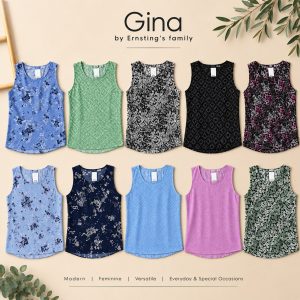تاپ مجلسی کرپ زنانه برند آلمانی Gina