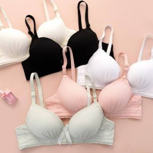 سوتین اسفنجی نخی بدون فنر کاپ A دخترانه سایز 70 تا 85