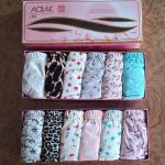 شورت زنانه آداک نخ پنبه درجه یک مدل جعبه ای 6 عددی در دو سایز L و XL