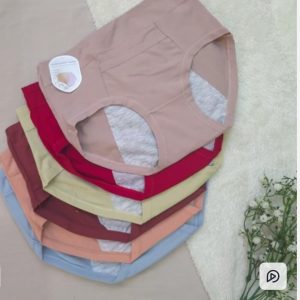 شورت بهداشتی جیبدار نانو(شورتکس)فاق بلند دارای لایه ی محافظ(ضد نم و نشتی) وارداتی کیفیت عالی نخ ضدحساسیت و انتی باکتریال
