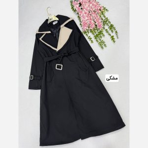 بارانی تی سی بارانی بلند تی سی داخل استر بارونی کمربندار