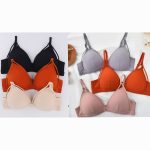 نیم تنه سوتین کبریتی هارنس دار جنس اصلی لباس زیر اسفنجی رنگبندی وارداتی سایز 65 تا 85