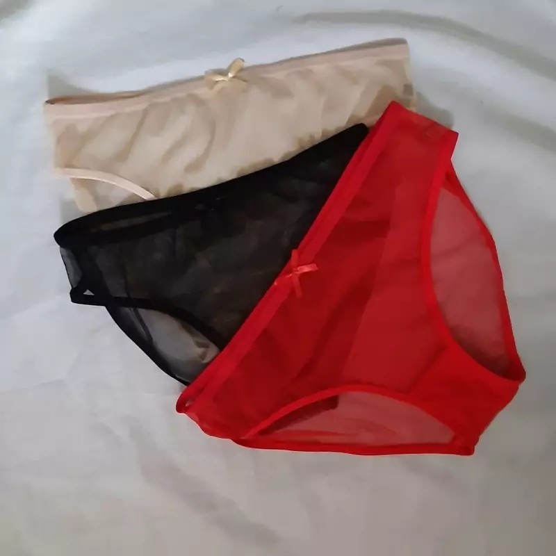 شورت تمام توری بدن نما ایکس لارج (شیشه ای)