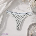 شورت زنانه نخی بکلس کش اسپرت کلوین کلین