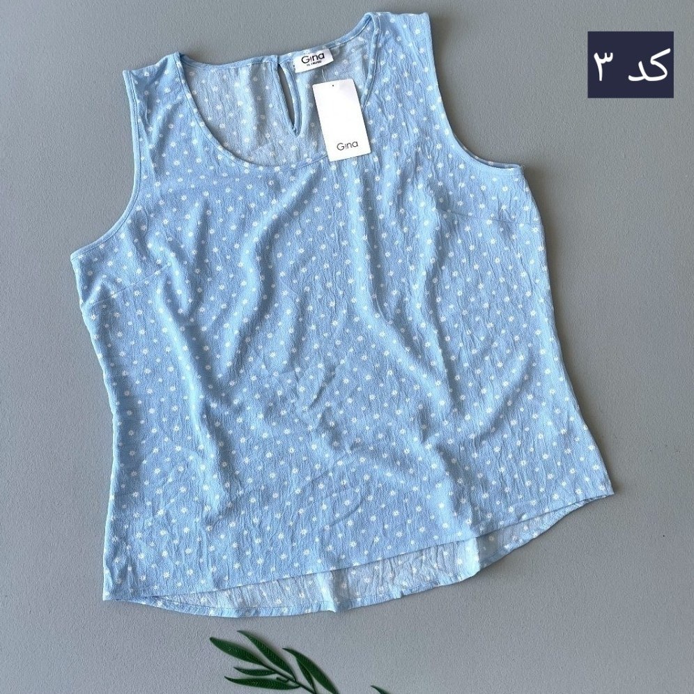 تاپ مجلسی کرپ زنانه برند آلمانی Gina