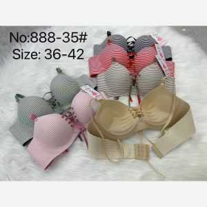 سوتین اسفنجی فانتزی بدون فنر سایز 80تا95