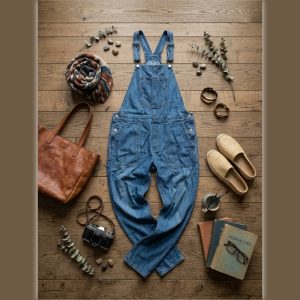 سرهمی زنانه مدل Pure Denim