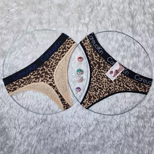 شورت بک لس طرح پلنگی کد 1001